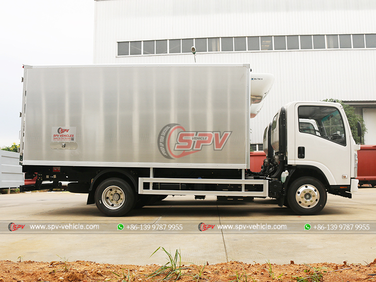ISUZU 5 Tons Aluminum Alloy Freezer Truck