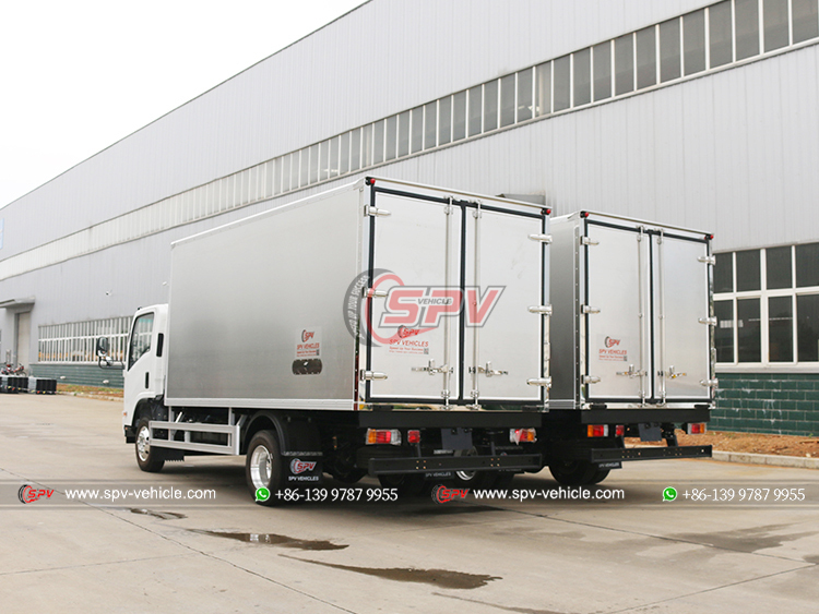 ISUZU 5 Tons Aluminum Alloy Freezer Truck