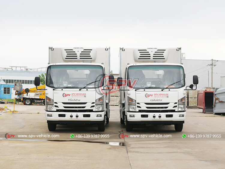 ISUZU 5 Tons Aluminum Alloy Freezer Truck