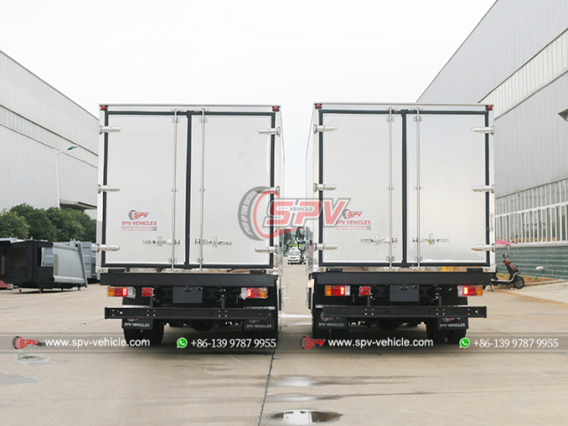 ISUZU 5 Tons Aluminum Alloy Freezer Truck