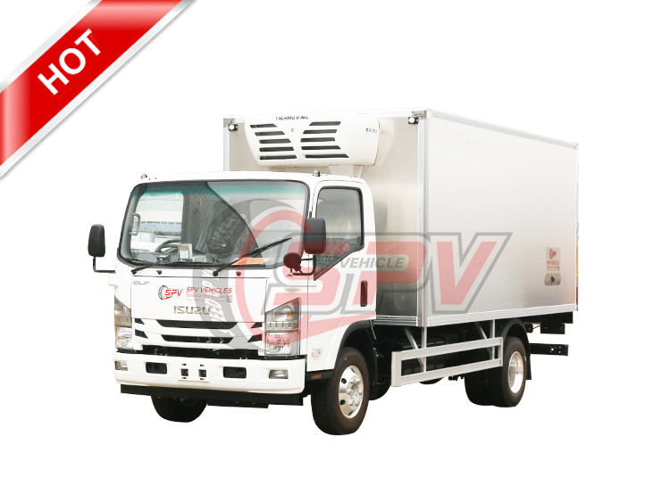 ISUZU 5 Tons Aluminum Alloy Freezer Truck