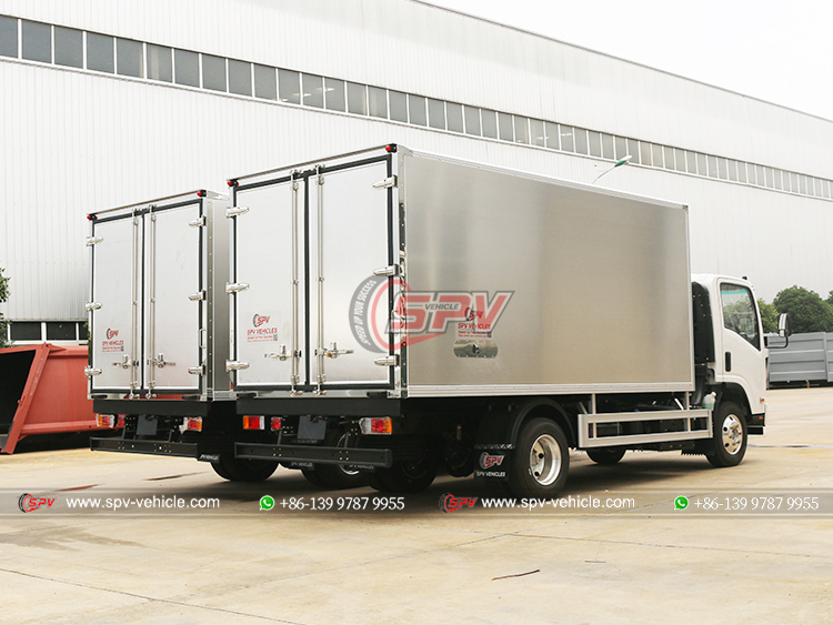 ISUZU 5 Tons Aluminum Alloy Freezer Truck