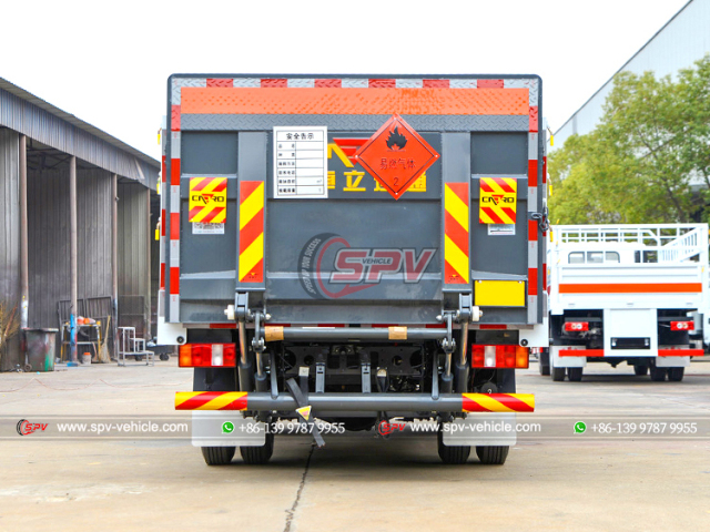 HOWO 4 Ton Gas Cylinder Delivery Truck