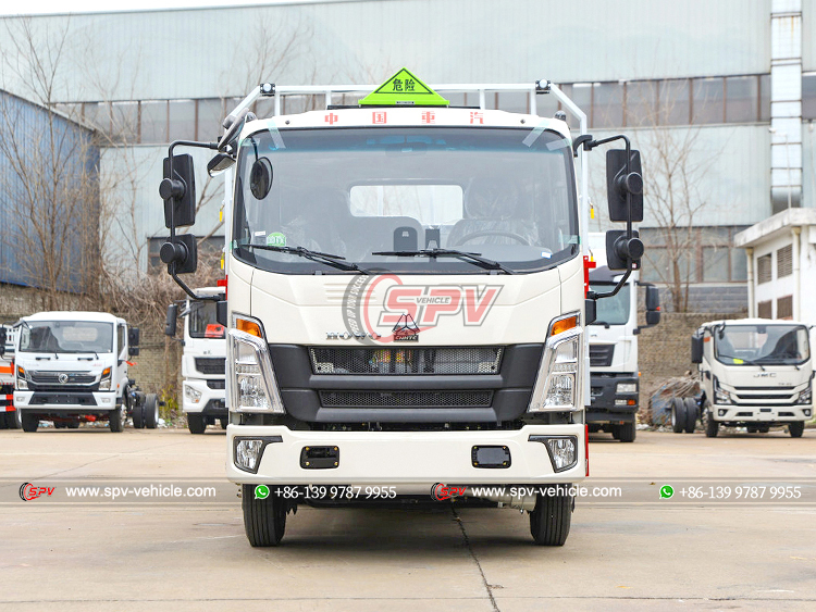 HOWO 4 Ton Gas Cylinder Delivery Truck