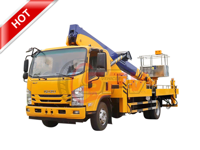 ISUZU 28M Telescopic Boom  Aerial Truck