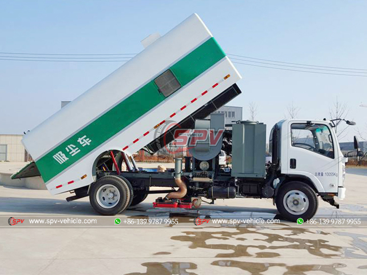 ISUZU 7 CBM Dust Vacuum Truck