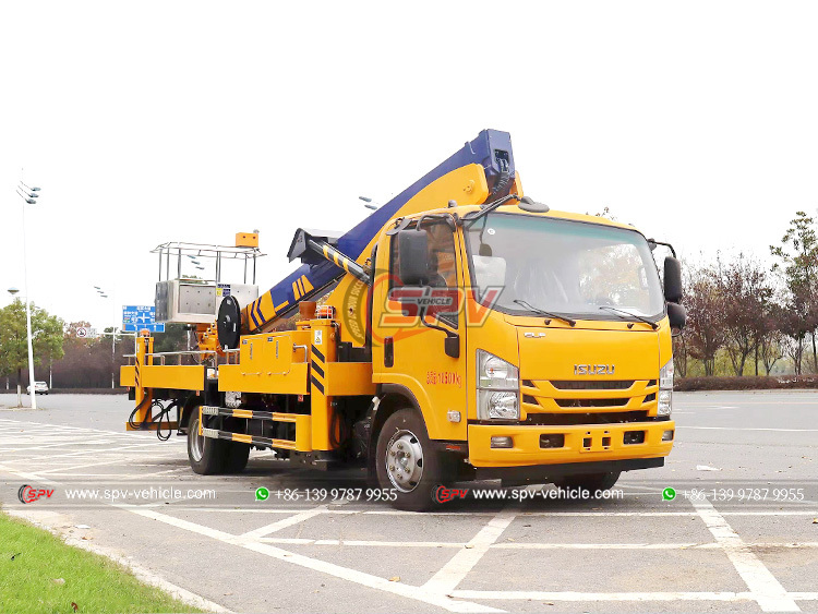 ISUZU 28M Telescopic Boom  Aerial Truck