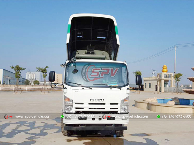 ISUZU 7 CBM Dust Vacuum Truck