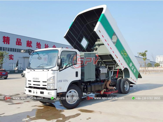ISUZU 7 CBM Dust Vacuum Truck