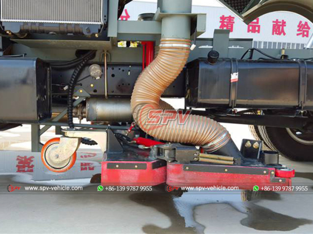 ISUZU 7 CBM Dust Vacuum Truck