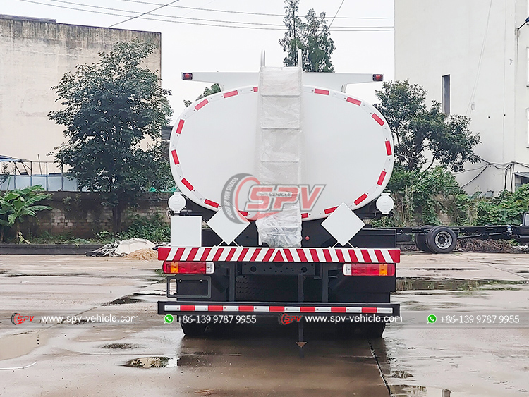 25,000 Litres Fuel Transfer Tank Truck - Rear