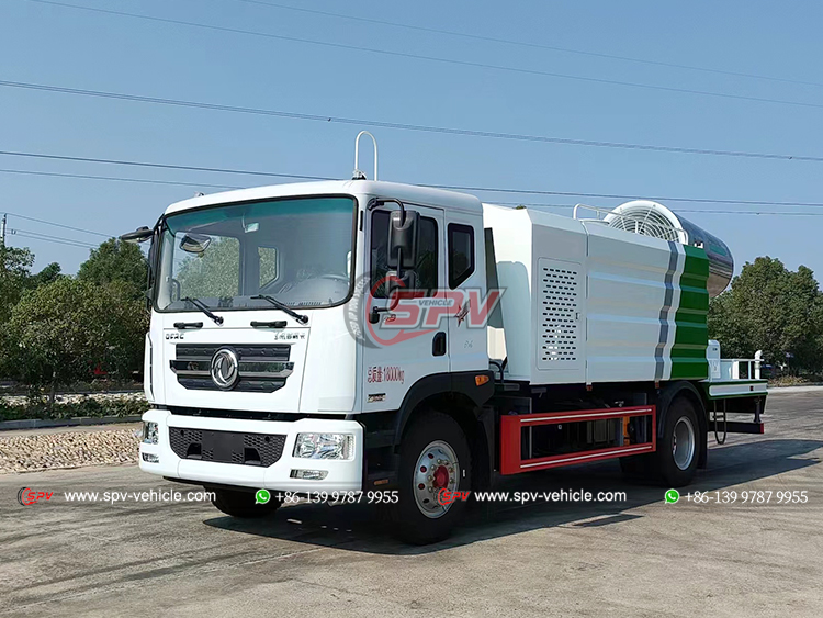 DONGFENG 4x2 Water Mist Cannon Truck - Front Left 