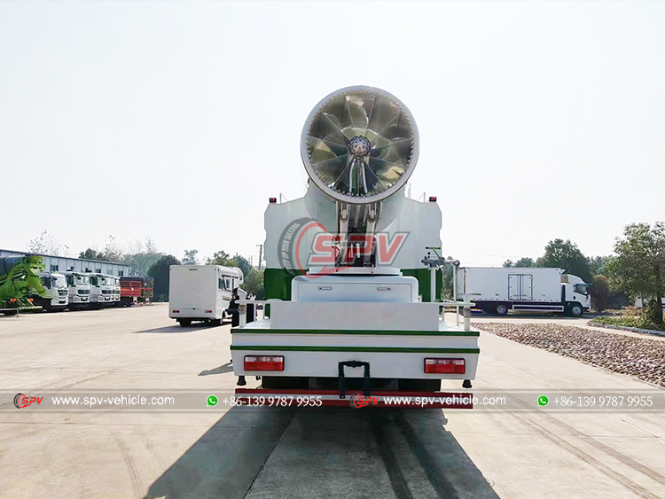 DONGFENG D9 Hydraulic Dust Suppression Truck - Rear