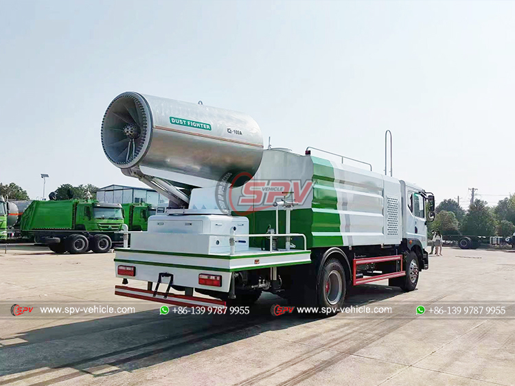 DONGFENG Water Spraying Dust Truck - Rear Left