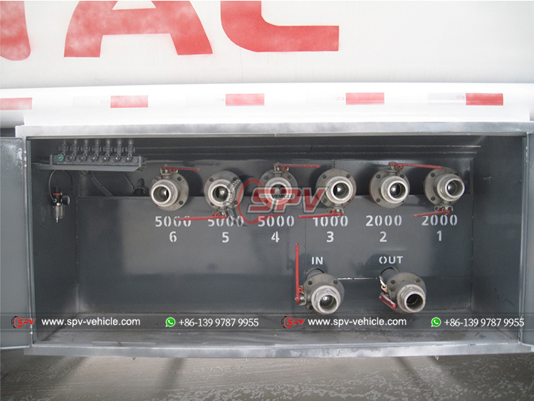 HOWO 9-Compartments Fuel Truck