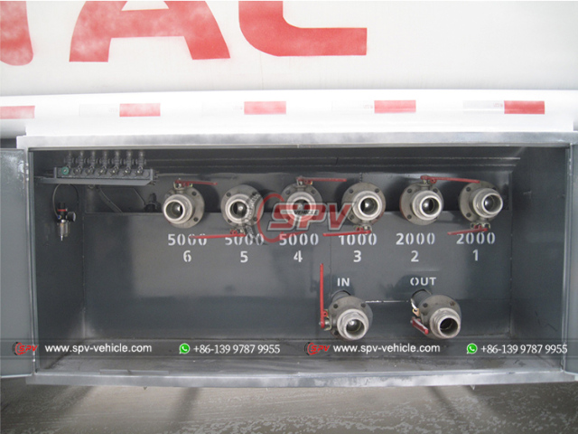 HOWO 9-Compartments Fuel Truck