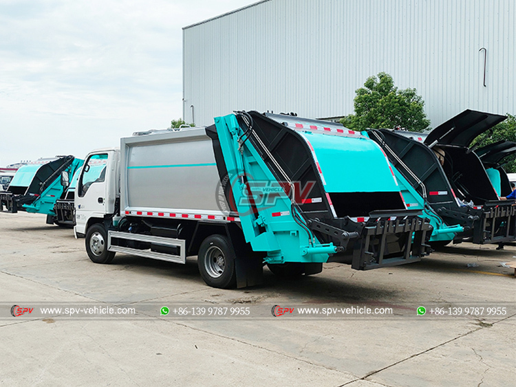 ISUZU 4m³ Garbage Compactor Truck