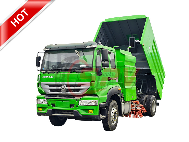 SINOTRUK Road Washing and Cleaning Truck