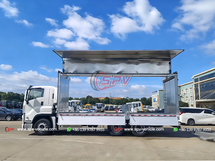 ISUZU 20 Ton Side-open Van Truck
