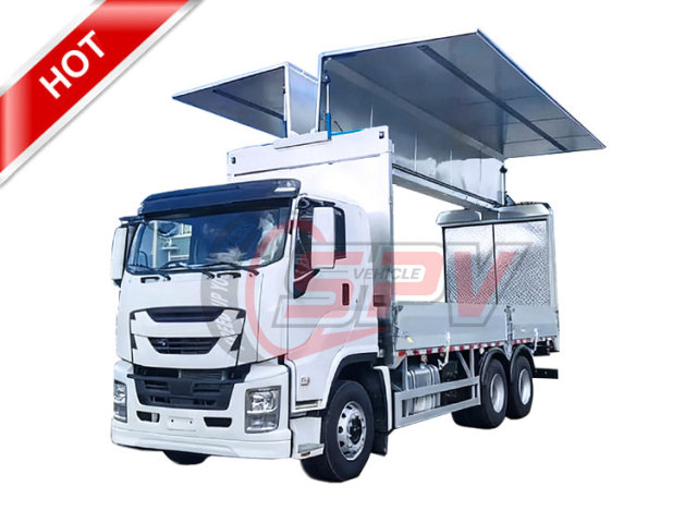 ISUZU 20 Ton Side-open Van Truck
