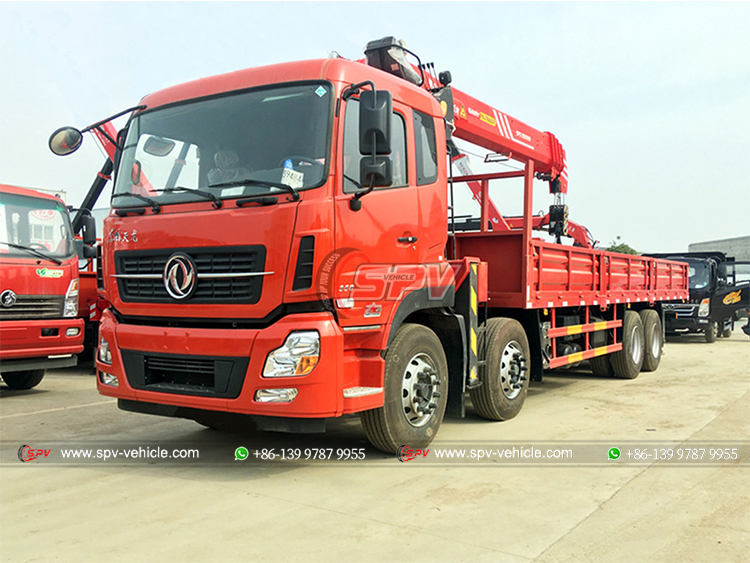 DONGFENG 8x4 Crane Truck
