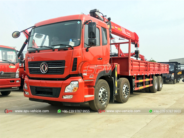DONGFENG 8x4 Crane Truck
