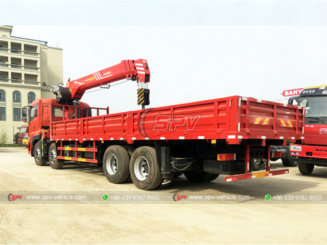 DONGFENG 8x4 Crane Truck