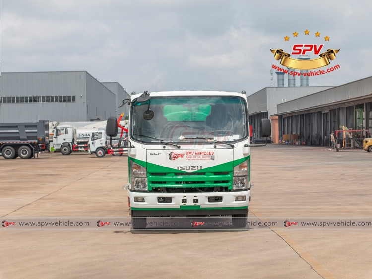 5,000 Litres Septic Disposal Truck ISUZU - Front