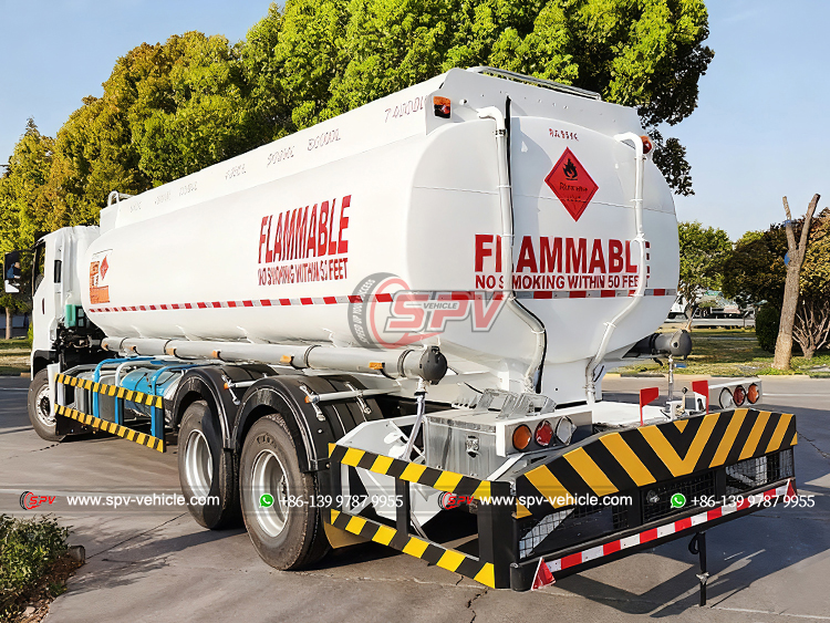 ISUZU 10 Wheels Diesel Tank Truck - Rear Left