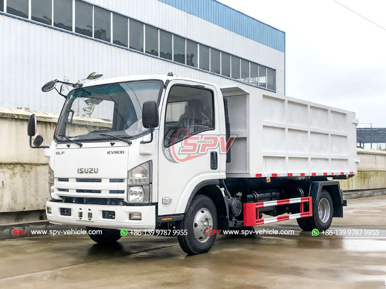ISUZU Light Duty Waste Tipper Truck - Front Left