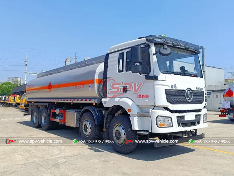 SHACMAN 4 Axles Diesel Tank Truck  -Front Right