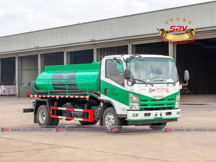ISUZU 5,000L Toilet Suction Truck
