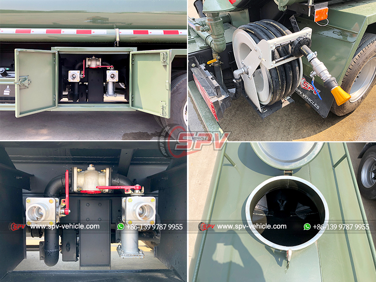 HOWO 5,000L Military Water Tanker