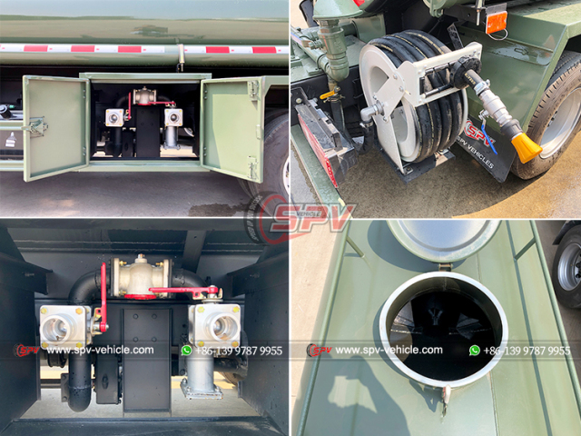 HOWO 5,000L Military Water Tanker