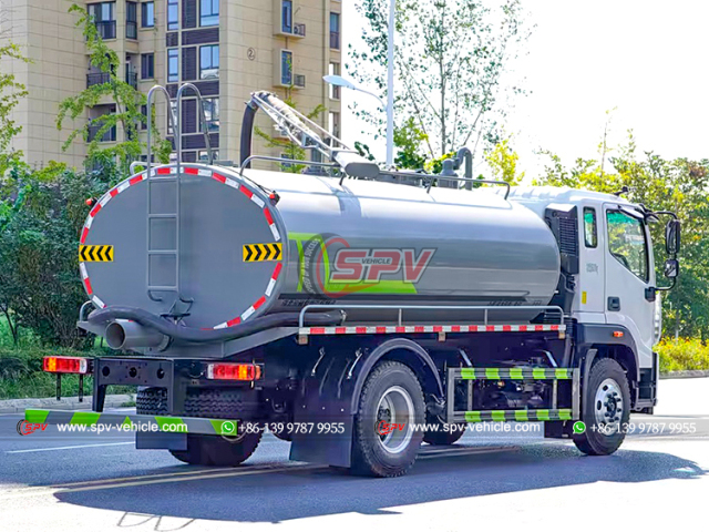 FOTON 12,000L Liquid Waste Truck