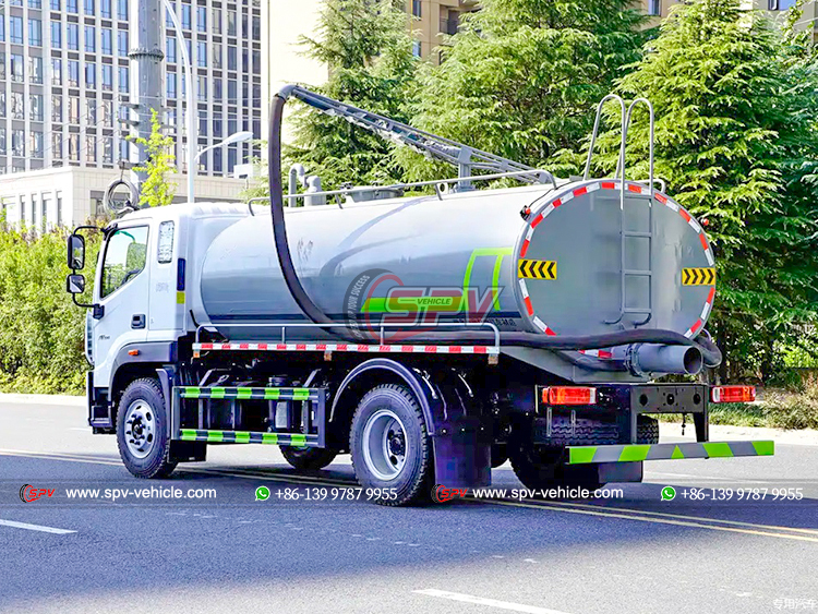 FOTON 12,000L Liquid Waste Truck