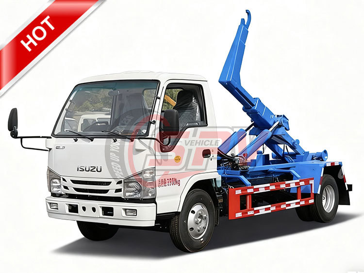 ISUZU 4 CBM Hook Arm Rubbish Truck