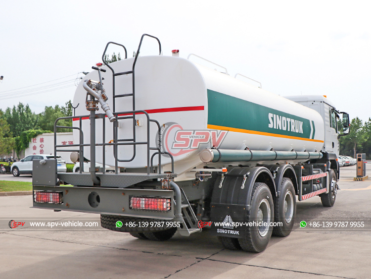 Sinotruk TX 6x4 Water Sprinkler Truck