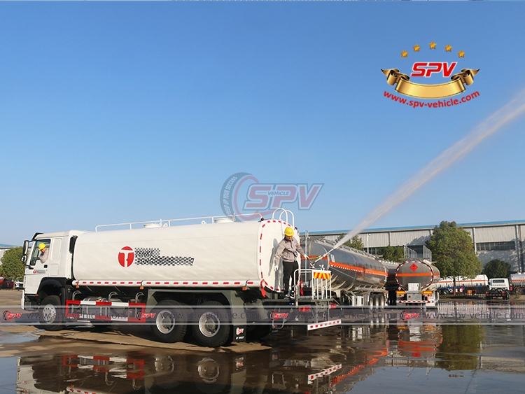 Spraying Test of Watering Truck&nbsp;
