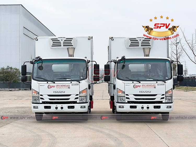 2 Units of 4 Tons Refrigerated Trucks ISUZU