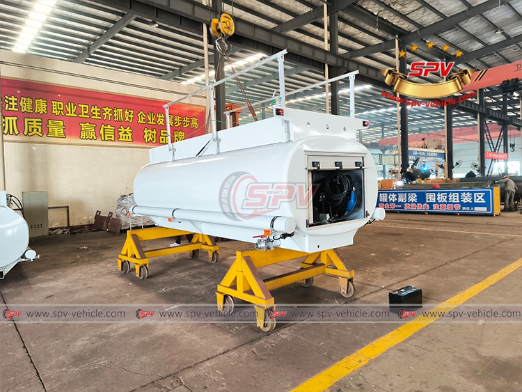 5,000 Litres Fuel Storage Tank SKD to Ghana