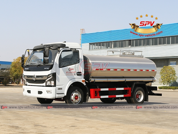 5,000 Litres Milk Transfer Truck DONGFENG to Buhtan