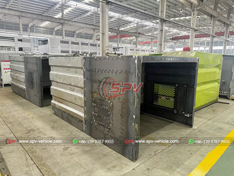 Superstructure Body of Road Sweeper Trucks