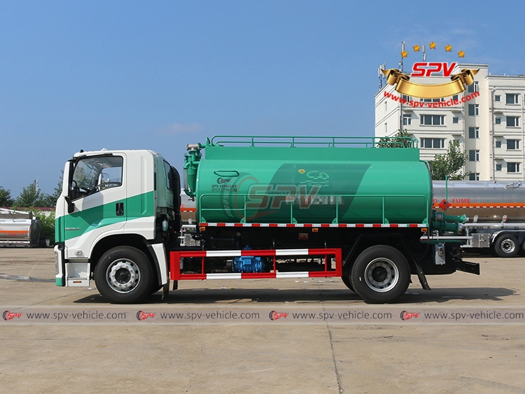 10,000 Litres Septic Suction Truck ISUZU