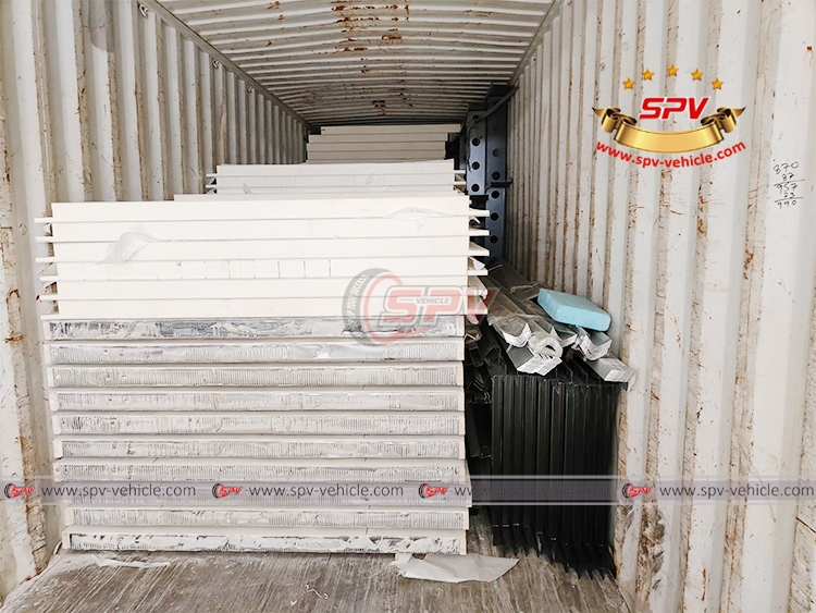 14 Units of Frozen Van Truck SKD Inside Container