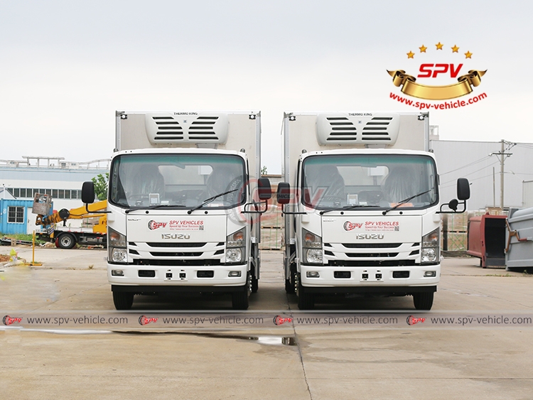 2 Units of Reefer Trucks ISUZU 5 Tons