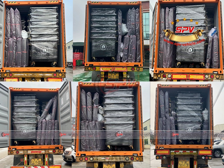 6 Containers of 660L Plastic Can to Loading Port