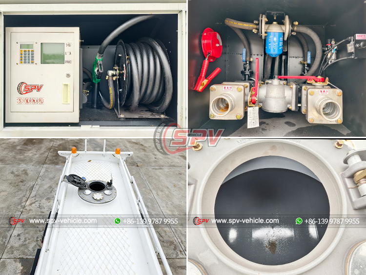 Howo 4,000 Litres RHD Fuel Tank Truck