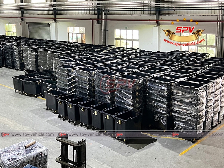 SPV Plastic Dustbins 660L