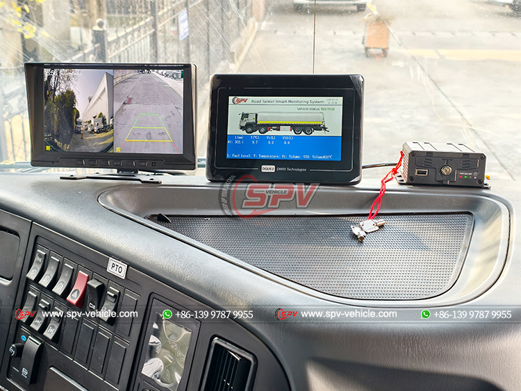 Smart System Installed on ISUZU 8x4 Fuel Supply Truck